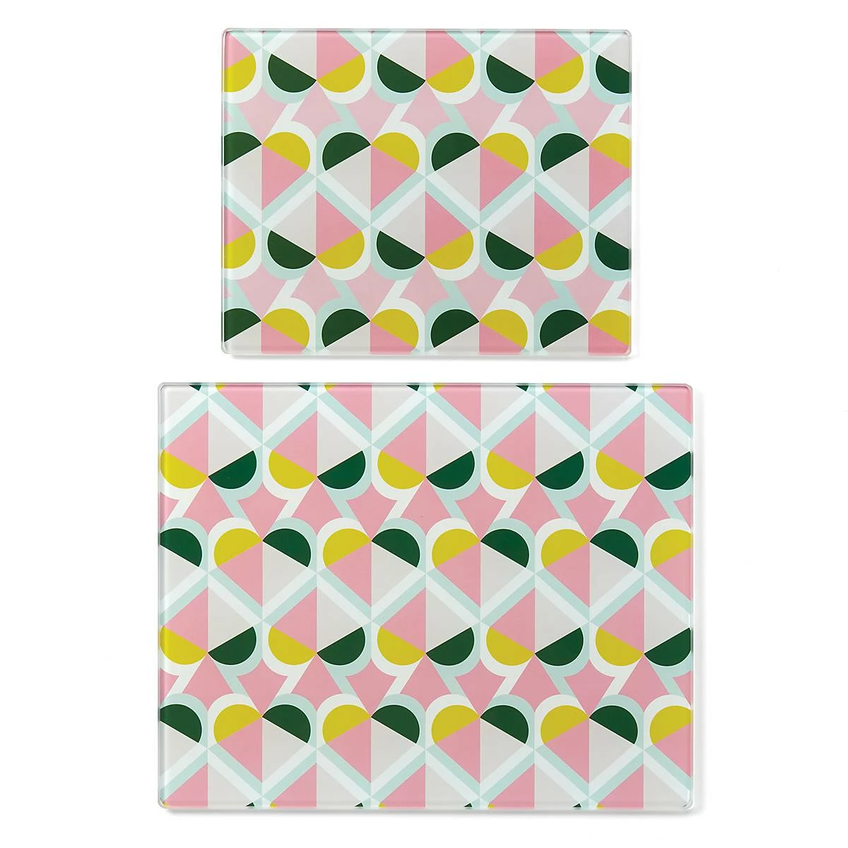 Kate Spade Geo Spade⢠2-piece Glass Prep Board Set Kitchen