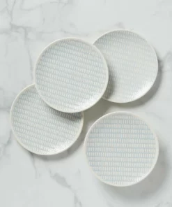 Lenox Textured Neutrals 4-piece Accent Plate Set