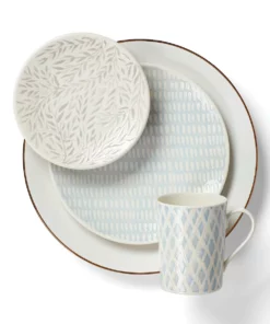 Lenox Textured Neutrals 4-piece Accent Plate Set