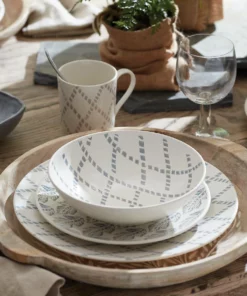 Lenox Textured Neutrals 4-piece Mug Set Dinnerware