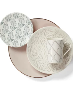 Lenox Textured Neutrals 4-piece Accent Plate Set