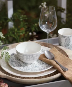 Lenox Textured Neutrals 4-piece Mug Set Dinnerware