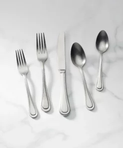 Lenox Textured Neutrals 20-Piece Flatware Set