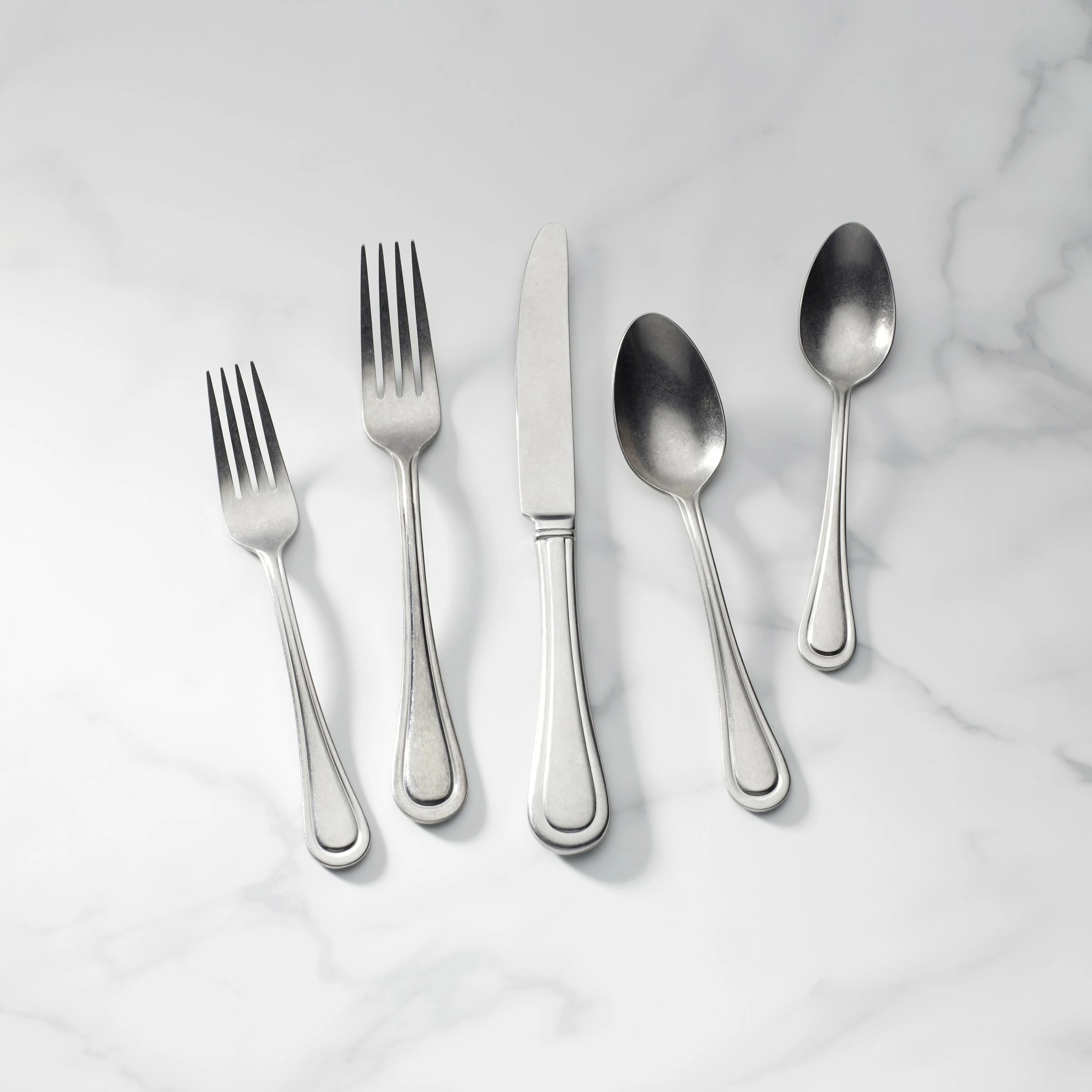Lenox Textured Neutrals 20-Piece Flatware Set