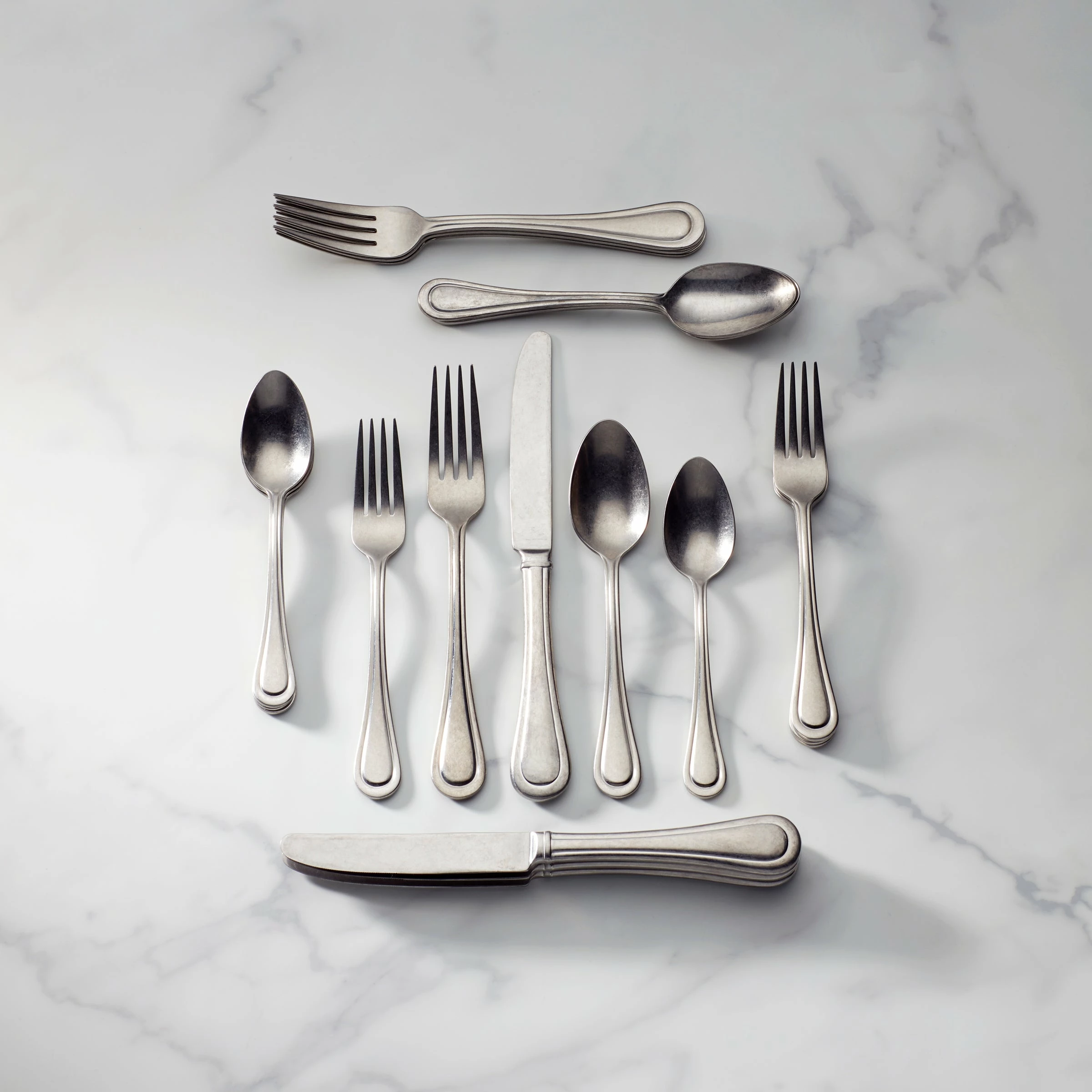 Lenox Textured Neutrals 20-Piece Flatware Set