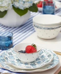 Lenox Blue Bay 12-Piece Set Dinnerware
