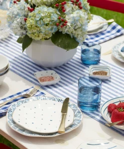 Lenox Blue Bay 4-Piece Dinner Plate Set