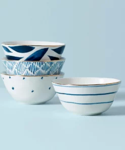 Lenox Blue Bay™ 4-piece Dessert Bowl Set Dinnerware
