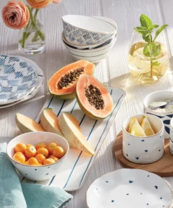 Lenox Blue Bay™ 4-piece Dessert Bowl Set Dinnerware