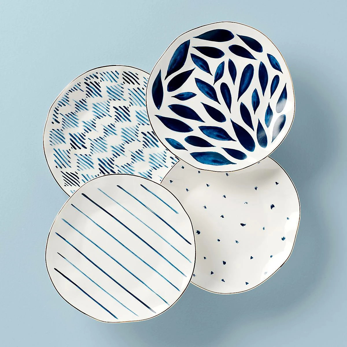 Lenox Blue Bay™ 4-piece Dessert Plate Set Dinnerware