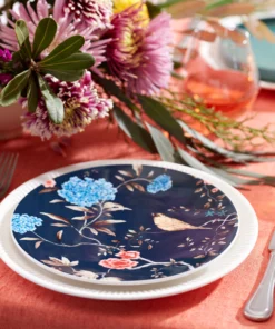 Lenox Sprig & Vine Set Of 4 Accent Plates Dinnerware