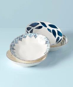 Lenox Blue Bay 4-piece Set Pasta Bowls
