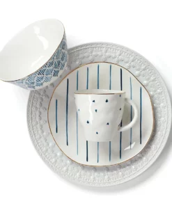 Lenox Dinnerware Blue Bay 4-Piece Dessert Mug Set