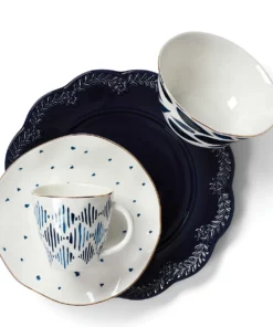 Lenox Dinnerware Blue Bay 4-Piece Dessert Mug Set