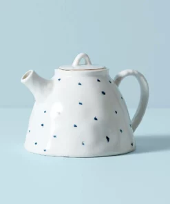 Lenox Dinnerware Blue Bay Teapot