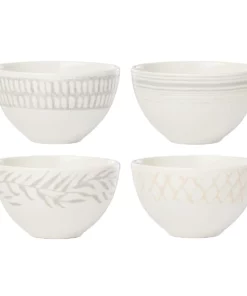 Lenox Textured Neutrals™ 4-piece Fruit Bowl Set Dinnerware