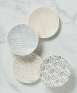 Lenox Textured Neutrals™ 4-piece Tidbit Set Dinnerware