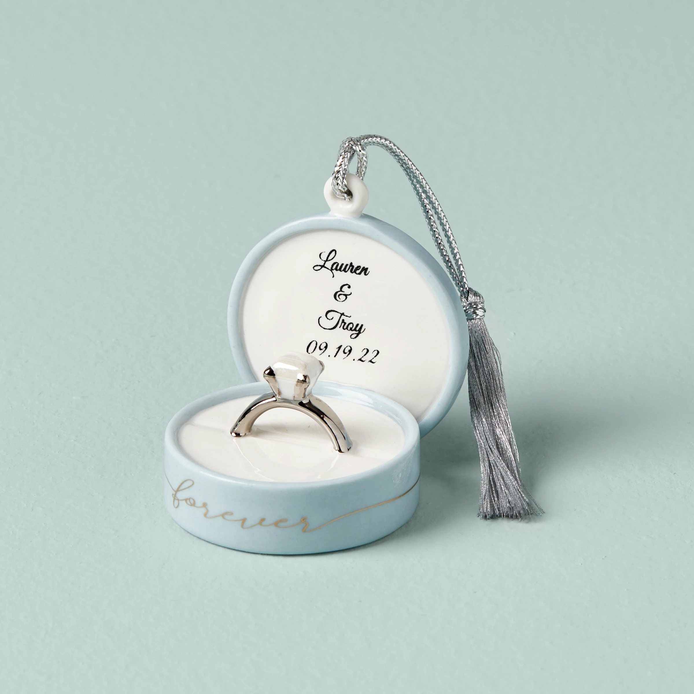 Lenox Together Forever Ring Box Ornament