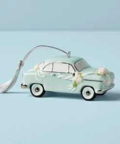 Lenox Personalized Ornaments Just Married Vintage Car Ornament