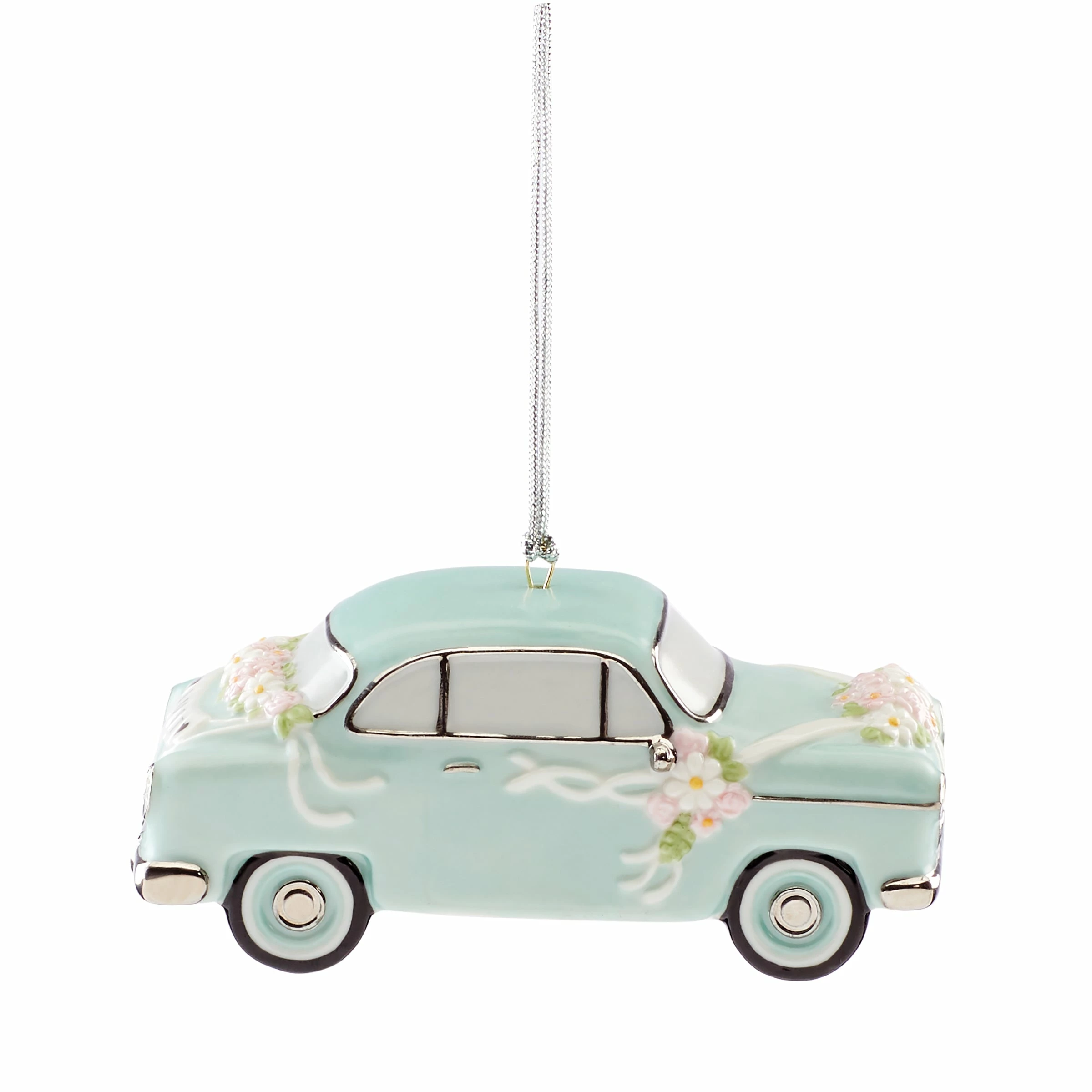 Lenox Personalized Ornaments Just Married Vintage Car Ornament