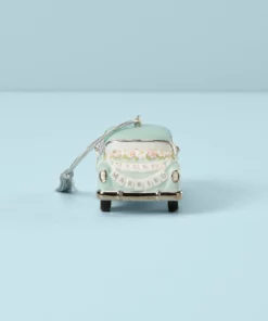 Lenox Personalized Ornaments Just Married Vintage Car Ornament