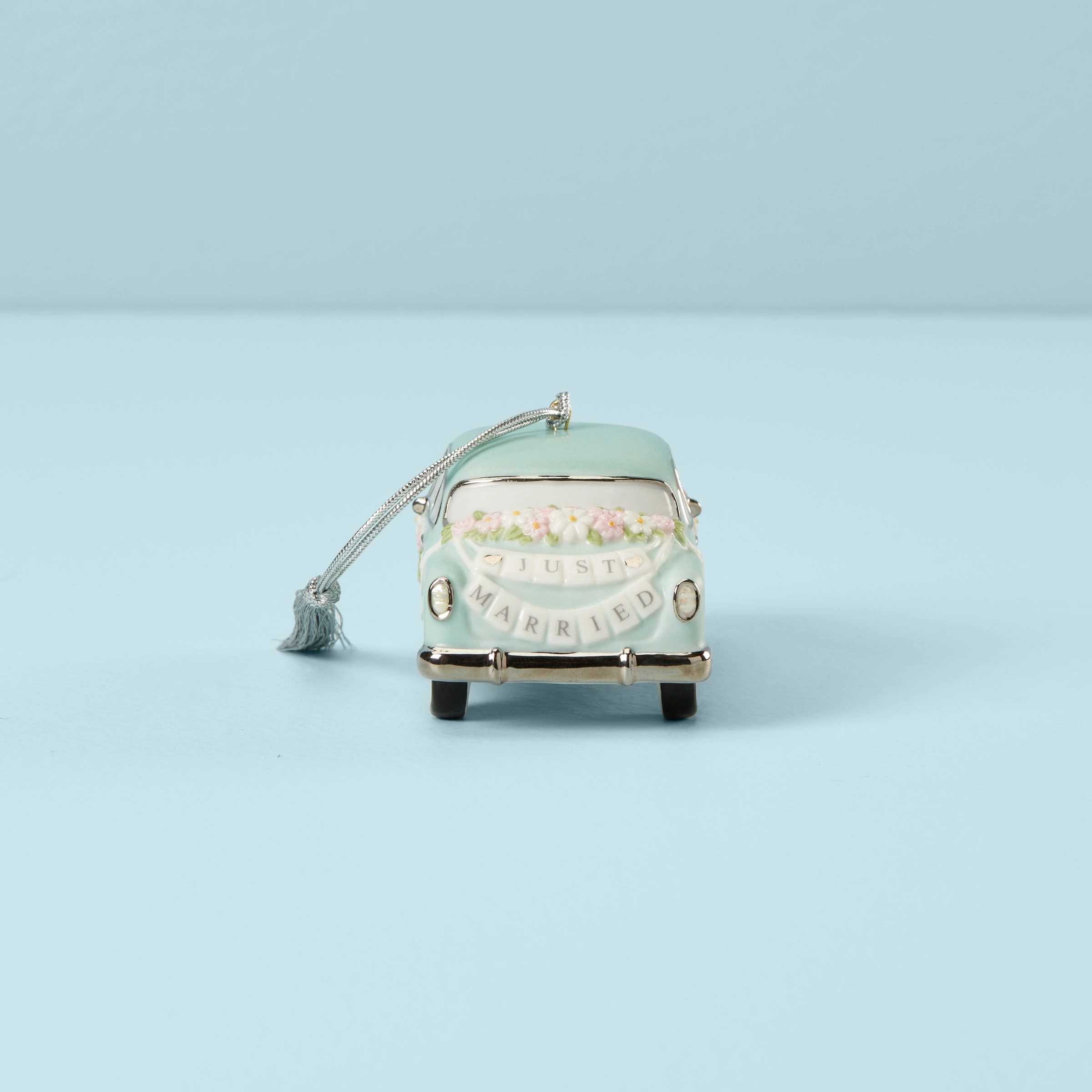 Lenox Personalized Ornaments Just Married Vintage Car Ornament