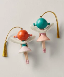 Lenox Forever Friends Fairy 2-Piece Ornament Set