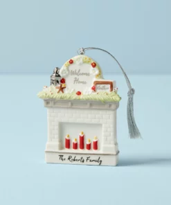 Lenox Personalized Ornaments Hearth Ornament