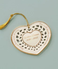 Lenox In Loving Memory™ Memorial Ornament Personalized Ornaments