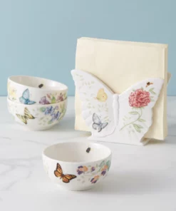 Lenox Dinnerware Butterfly Meadow Kitchen 3-Piece Mini Bowl Set