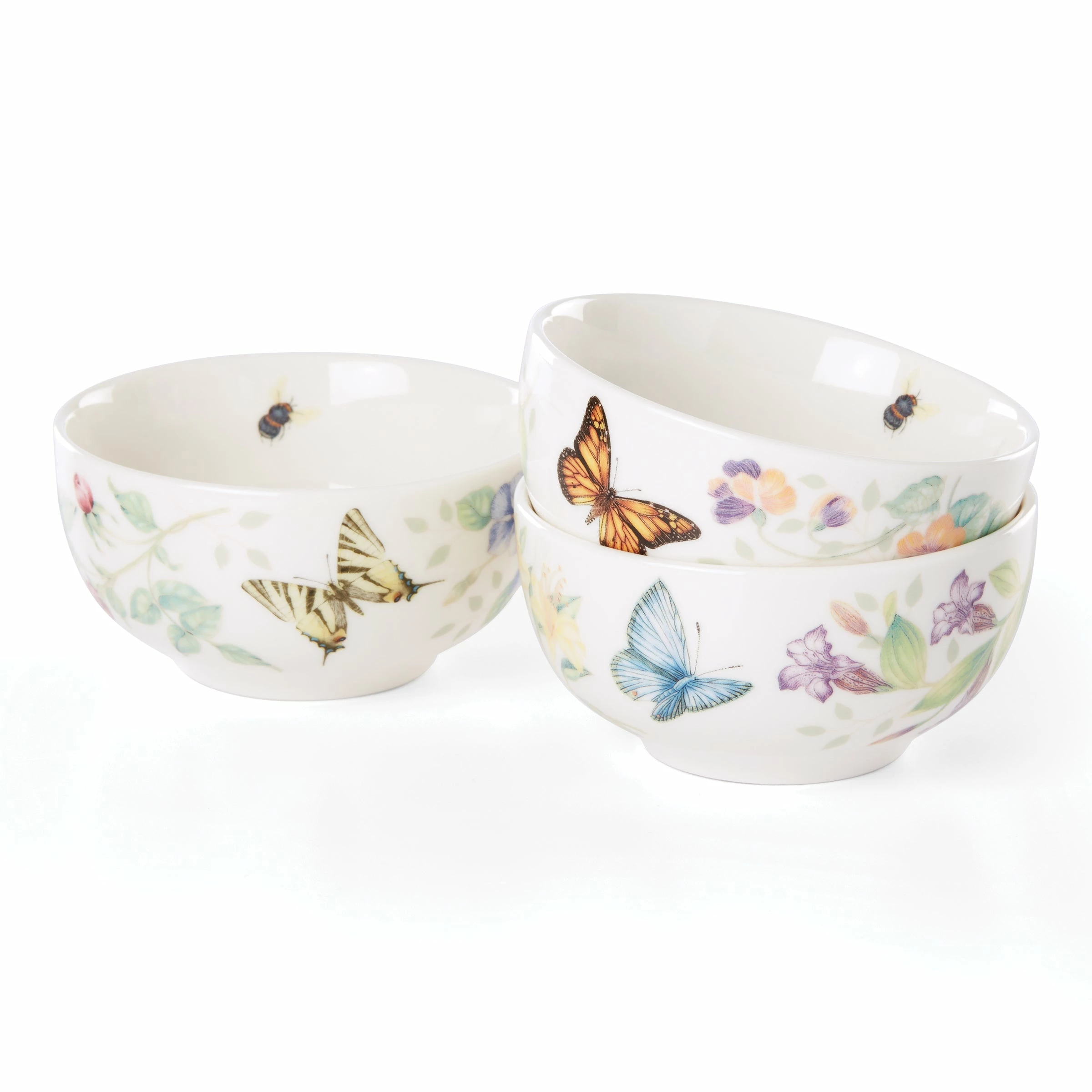 Lenox Dinnerware Butterfly Meadow Kitchen 3-Piece Mini Bowl Set