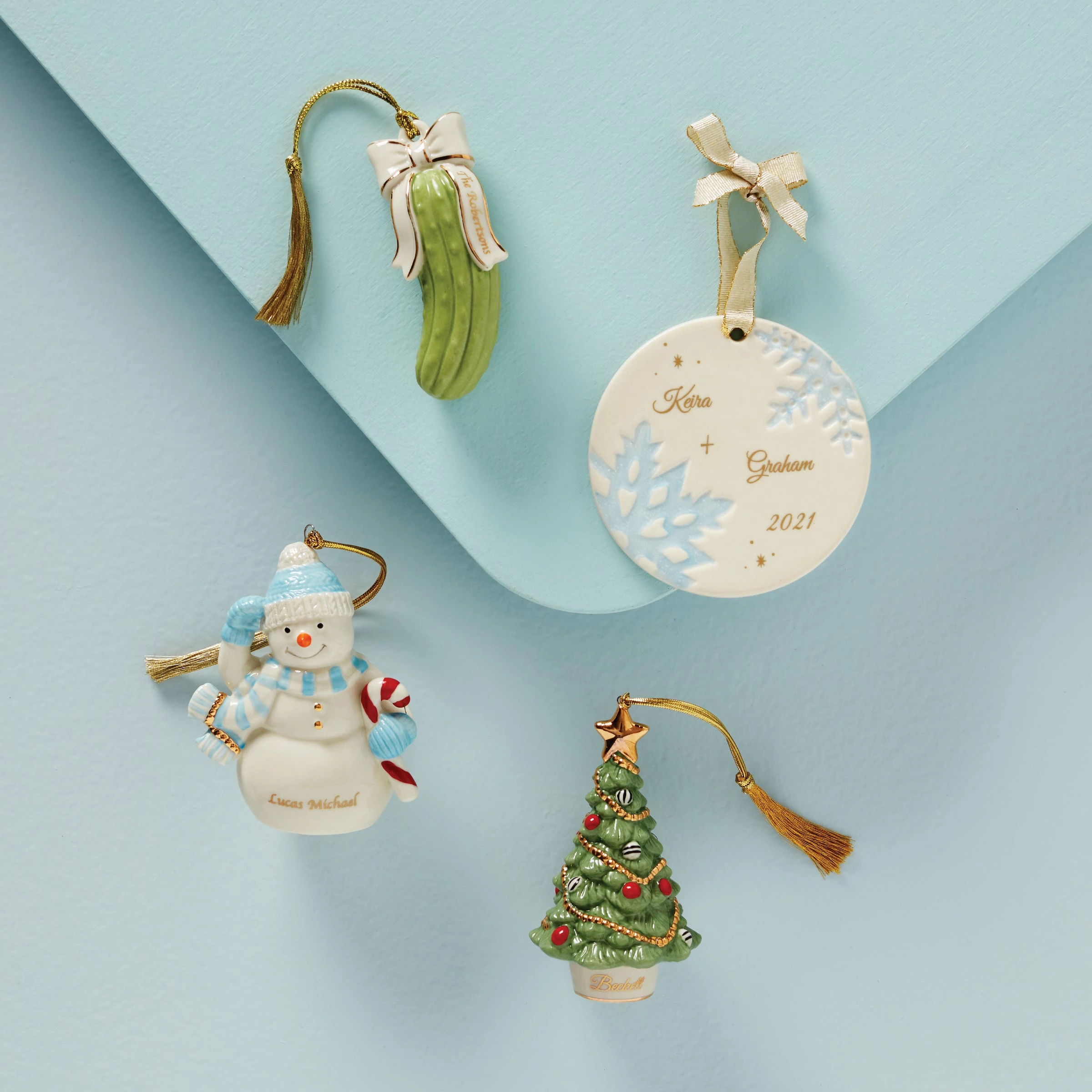 Lenox Festive Christmas Tree Ornament