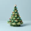 Lenox Treasured Traditions Green Light-Up Tree Figurine