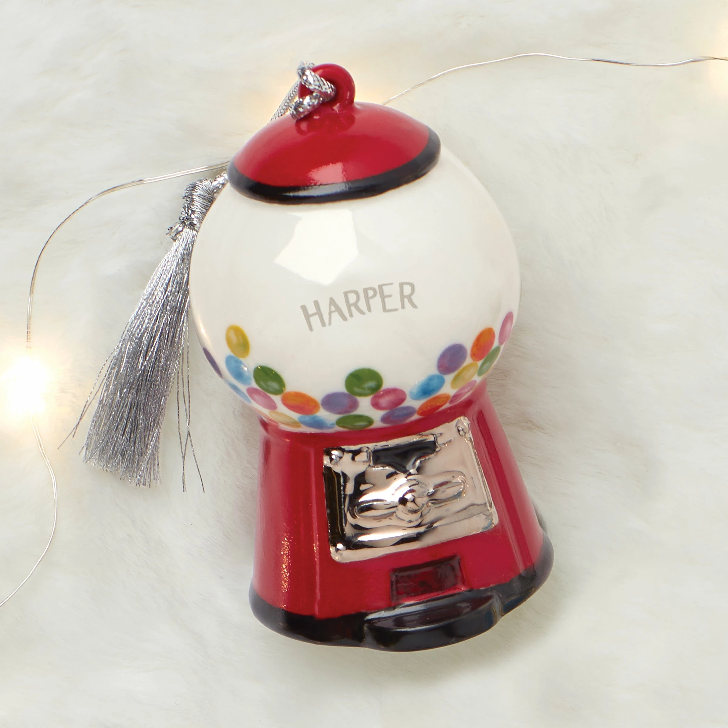 Lenox Personalized Ornaments Gumball Machine Ornament