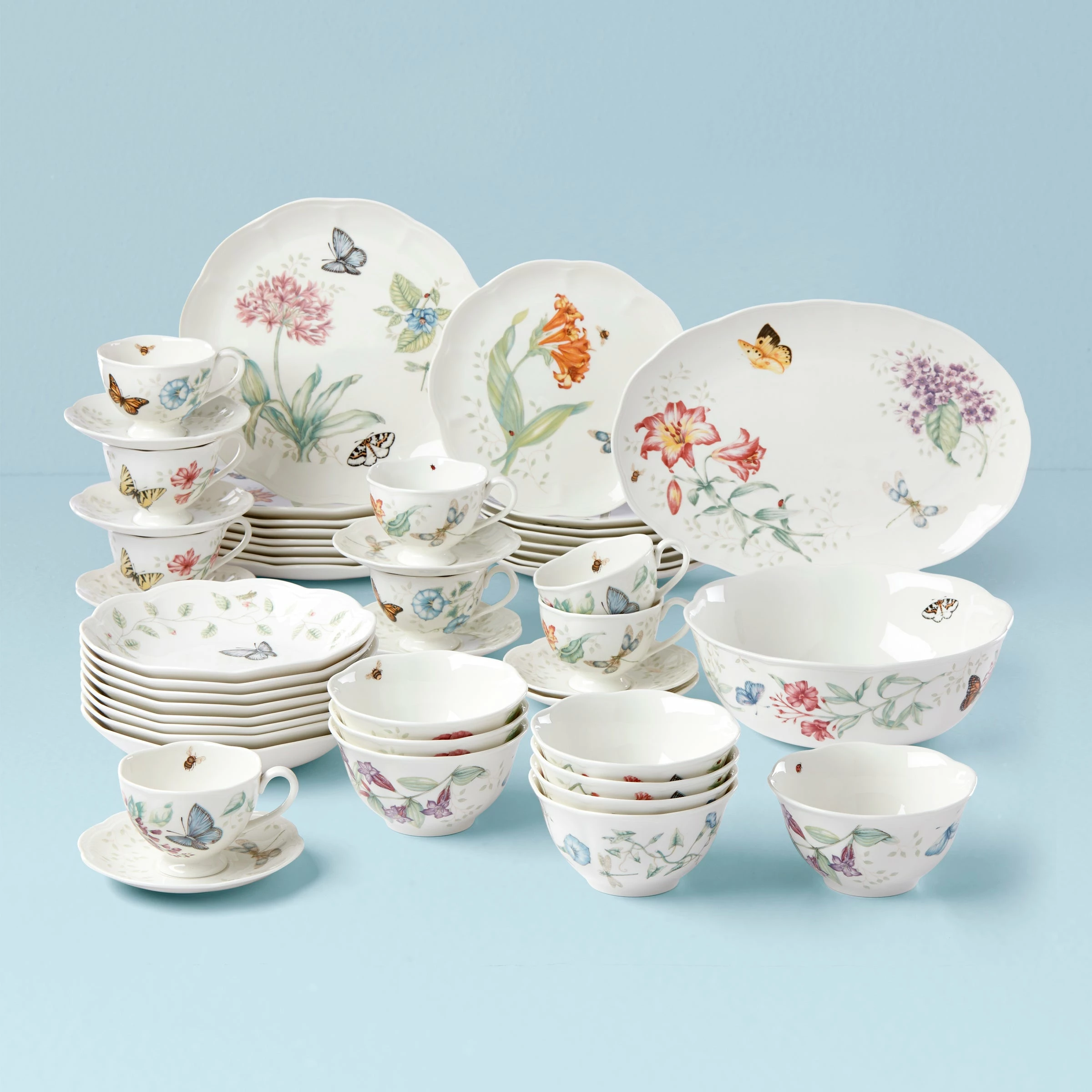 Lenox Butterfly Meadow 50-Piece Dinnerware Set