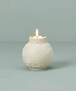 Lenox Décor Ornamental Glow Pinecone Votive Candleholder