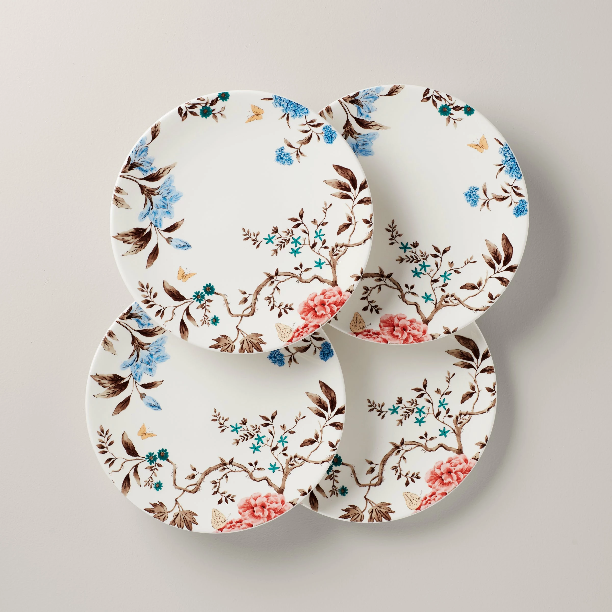 Lenox Sprig & Vine 4-Piece Dinner Plate Set Dinnerware