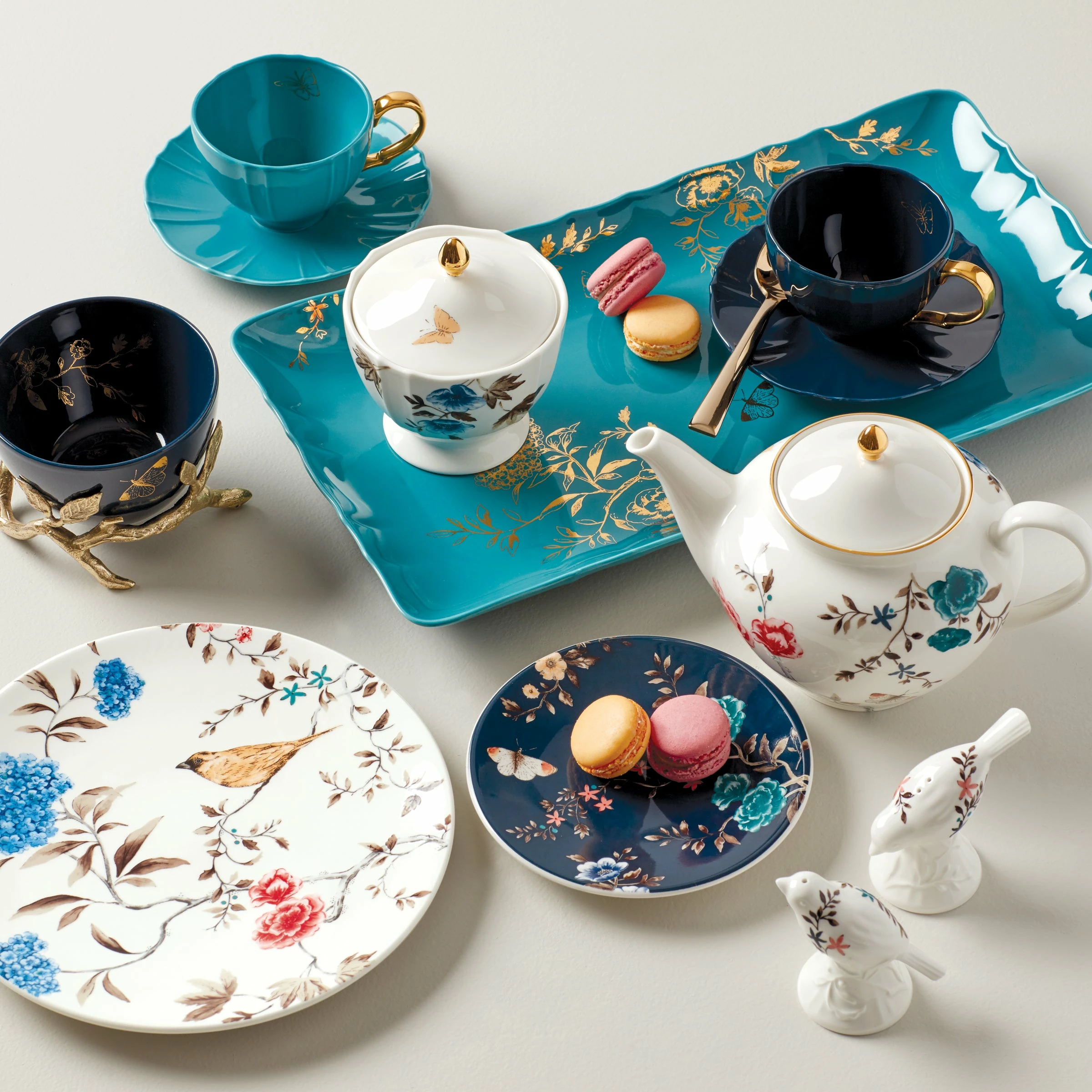 Lenox Sprig & Vine Hors D'oeuvre Tray Dinnerware