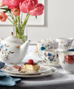 Lenox Sprig & Vine Sugar & Creamer Set