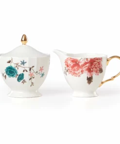 Lenox Sprig & Vine Sugar & Creamer Set