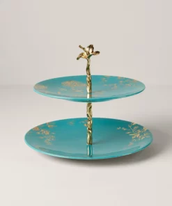 Lenox Dinnerware Sprig & Vine 2-Tiered Server