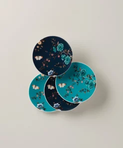 Lenox Dinnerware Sprig & Vine 4-Piece Tidbit Plate Set