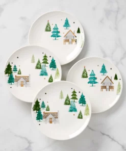 Lenox Balsam Lane 4-piece Accent Plate Set Dinnerware