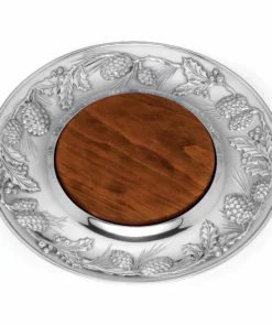 Lenox Holiday Metal & Wood Cheeseboard