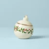 Lenox Dinnerware Holiday Ornament Candy Jar