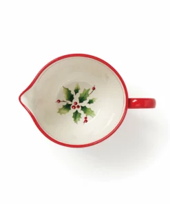 Lenox Dinnerware Holiday Handpaint Stripe Batter Bowl