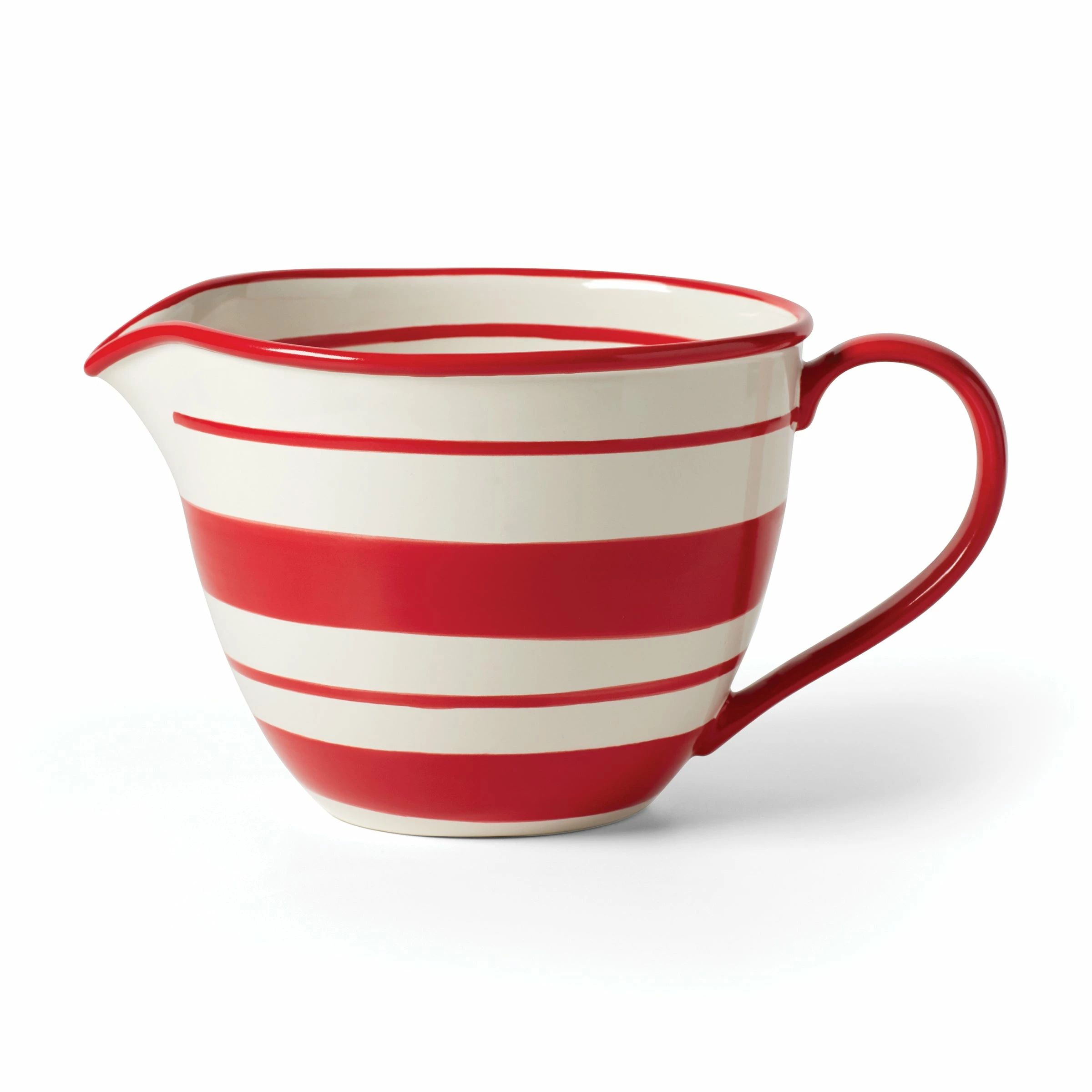 Lenox Dinnerware Holiday Handpaint Stripe Batter Bowl