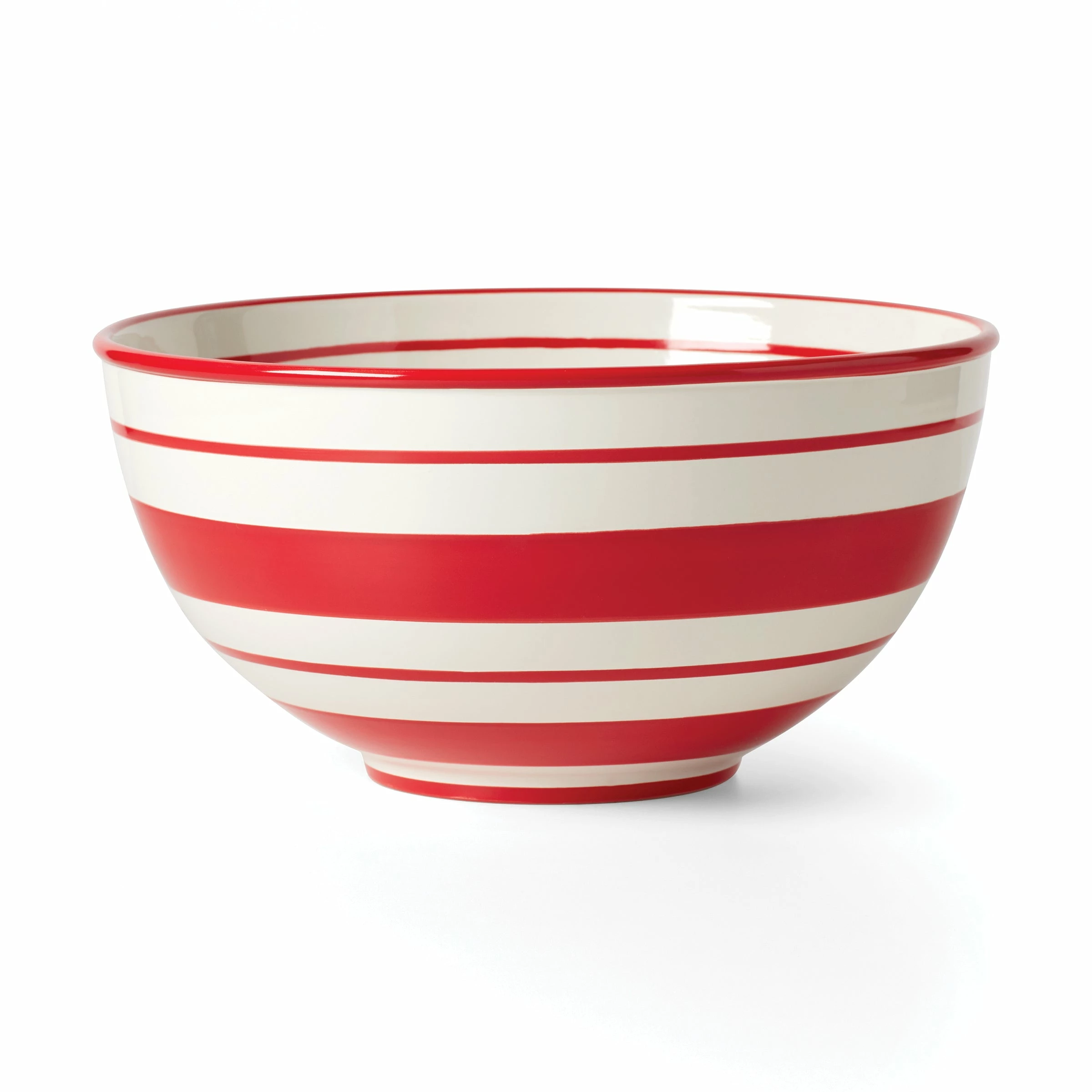 Lenox Holiday Handpaint Stripe Mixing Bowl