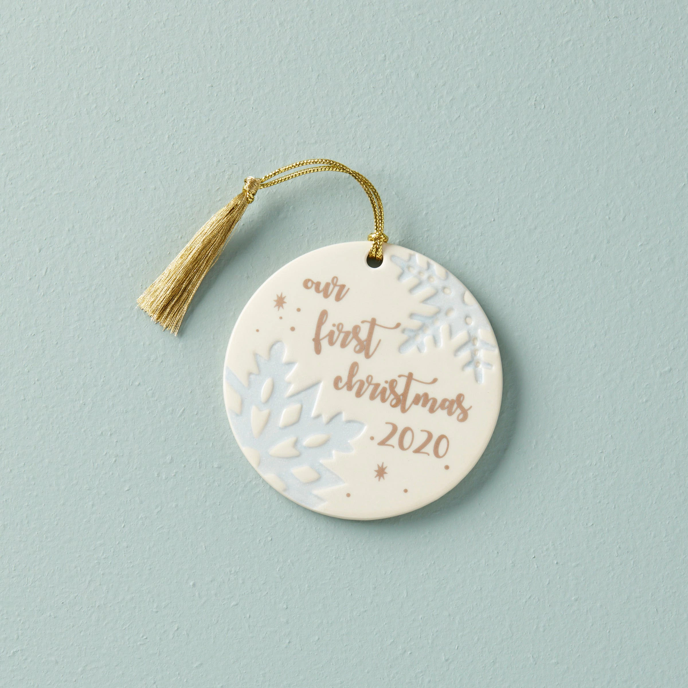 Lenox 2020 Our First Christmas Ornament