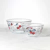 Kate Spade Vintage Cherry Dot 2-Piece Round Storage Set